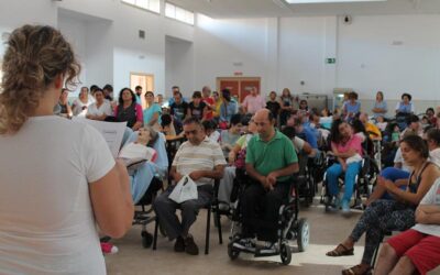 Concentración reivindicativa por el Día Mundial de la Parálisis Cerebral