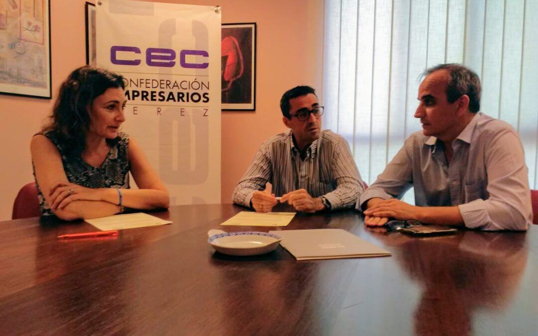 Acuerdo de colaboración entre la Confederación de Empresarios de Cádiz (CEC) y Upacesur