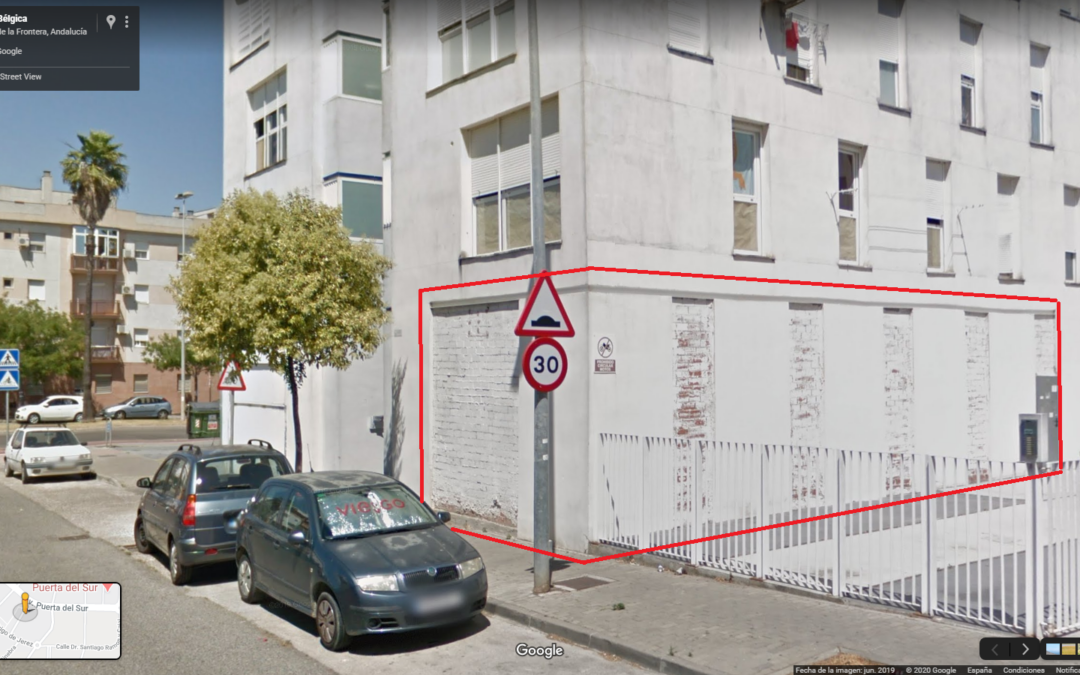 Avanzan las obras del nuevo centro de atención sociofamiliar de Upacesur en la zona sur Jerez
