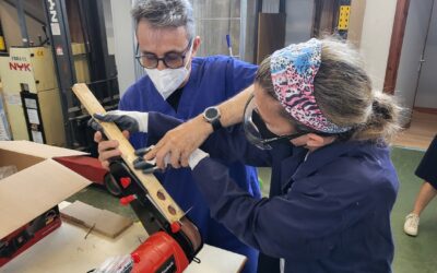 Fundación Roviralta financia a Upacesur equipamiento para un taller prelaboral de carpintería