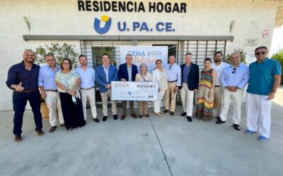 Éxito de recaudación en la cena solidaria de GICA a beneficio de Upacesur