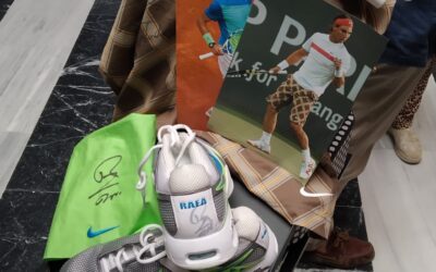 Upacesur subastará material deportivo firmado por Rafa Nadal en una cena solidaria el próximo 17 de junio