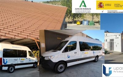 Upacesur mejora su centro de Trebujena y su flota de transporte adaptado gracias al 0,7% del IRPF