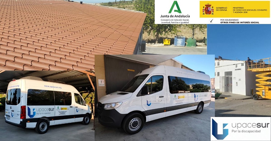 Upacesur mejora su centro de Trebujena y su flota de transporte adaptado gracias al 0,7% del IRPF