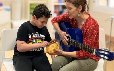 Upacesur impulsa un programa de musicoterapia educativa para menores con discapacidad gracias al apoyo de la Fundación Ibercaja